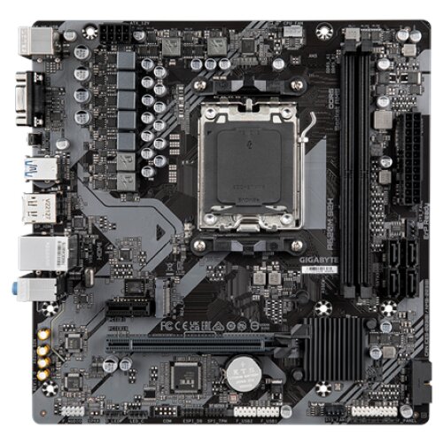 Gigabyte , A620M S2H 1.0 M/B , Processor family AMD , Processor socket AM5 , DDR5 DIMM , Memory slots 2 , Supported hard disk drive interfaces SATA, M.2 , Number of SATA connectors 4 , Chipset AMD A620 , Micro ATX