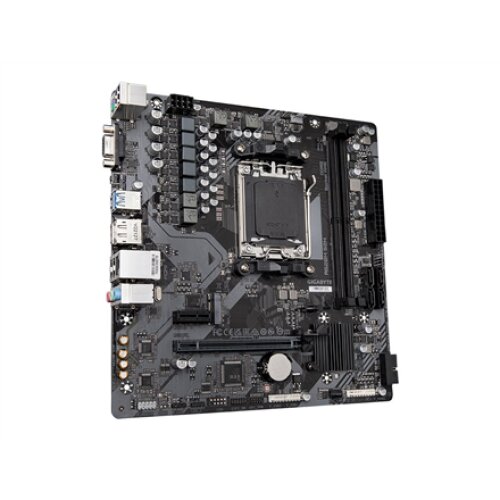 Gigabyte , A620M S2H 1.0 M/B , Processor family AMD , Processor socket AM5 , DDR5 DIMM , Memory slots 2 , Supported hard disk drive interfaces SATA, M.2 , Number of SATA connectors 4 , Chipset AMD A620 , Micro ATX