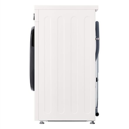 LG , Washing Machine , F2X10S7NWK , Energy efficiency class A , Front loading , Washing capacity 7 kg , 1150 RPM , Depth 44 cm , Width 60 cm , Display , LED , Steam function , Essence White (Glossy) , Wi-Fi