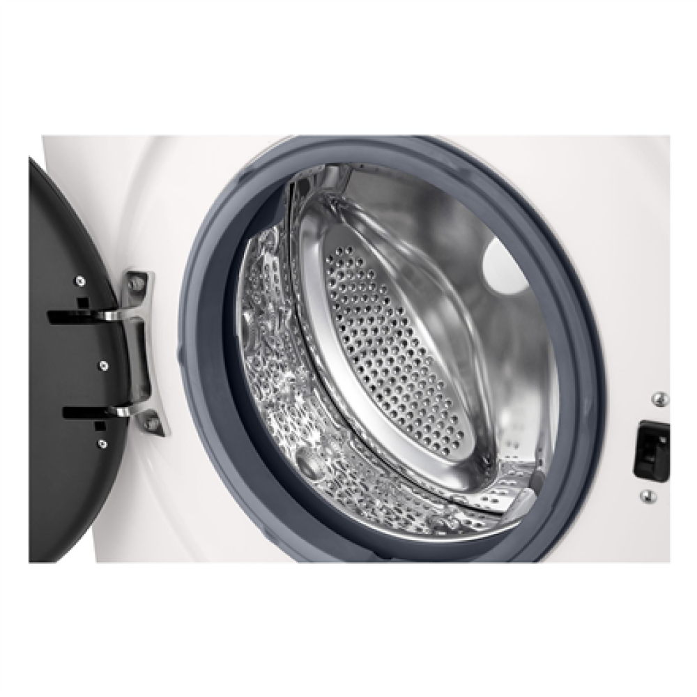 LG F2X10S7NWK , Washing Machine , Energy efficiency class A , Front loading , Washing capacity 7 kg , 1200 RPM , Depth 44 cm , Width 60 cm , Display , LED , Steam function , Essence White (Glossy) , Wi-Fi