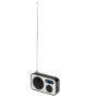 Adler , PLL AM/FM Digital Radio , AD 1906 , Alarm function , White/Black