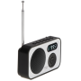 Adler , PLL AM/FM Digital Radio , AD 1906 , Alarm function , White/Black