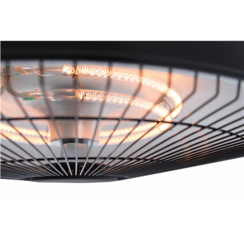 SUNRED , Heater , RSH17, Retro Bright Hanging , Infrared , 2100 W , Number of power levels , Suitable for rooms up to m² , Black , IP54