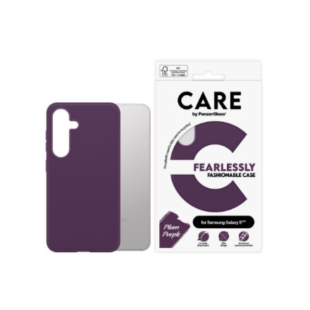 PanzerGlass , Back cover , Samsung , Galaxy S25 , Thermoplastic polyurethane (TPU) , Purple
