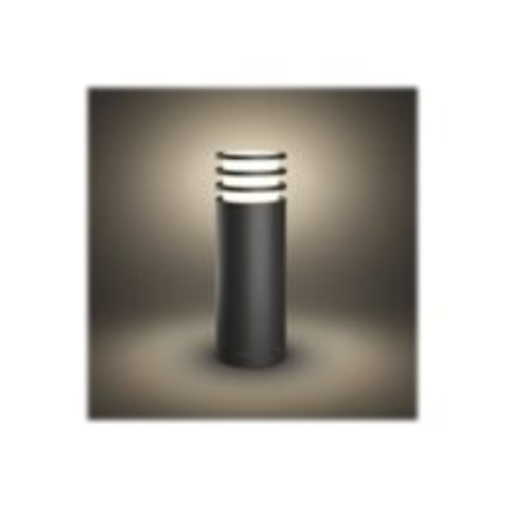 Philips Hue Lucca Outdoor Pedestal Lantern , E27 , 9 W , Warm white