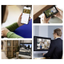 Reolink 4K Dual-Band Wi-Fi 6 Indoor Camera with Auto Tracking , E Series E340 , PTZ , 8 MP , 2.8-8mm/F1.6 , Micro SD, Max. 512GB