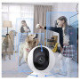 Reolink , 4K Dual-Band Wi-Fi 6 Indoor Camera with Auto Tracking , E Series E340 , PTZ , 8 MP , 2.8-8mm/F1.6 , Micro SD, Max. 512GB