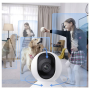 Reolink 4K Dual-Band Wi-Fi 6 Indoor Camera with Auto Tracking , E Series E340 , PTZ , 8 MP , 2.8-8mm/F1.6 , Micro SD, Max. 512GB
