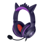 Razer Headset , Kraken Kitty V2 , Wired , Over-ear , Microphone , Noise canceling , Gengar Edition
