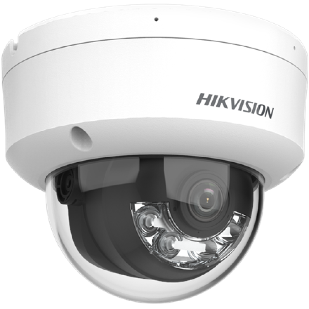 Hikvision Smart Hybrid Light Fixed Network Camera , DS-2CD1143G2-LIU , Dome , 4 MP , 2.8mm/4mm , IP67 , H.265+ , microSD/microSDHC/microSDXC card, up to 512 GB
