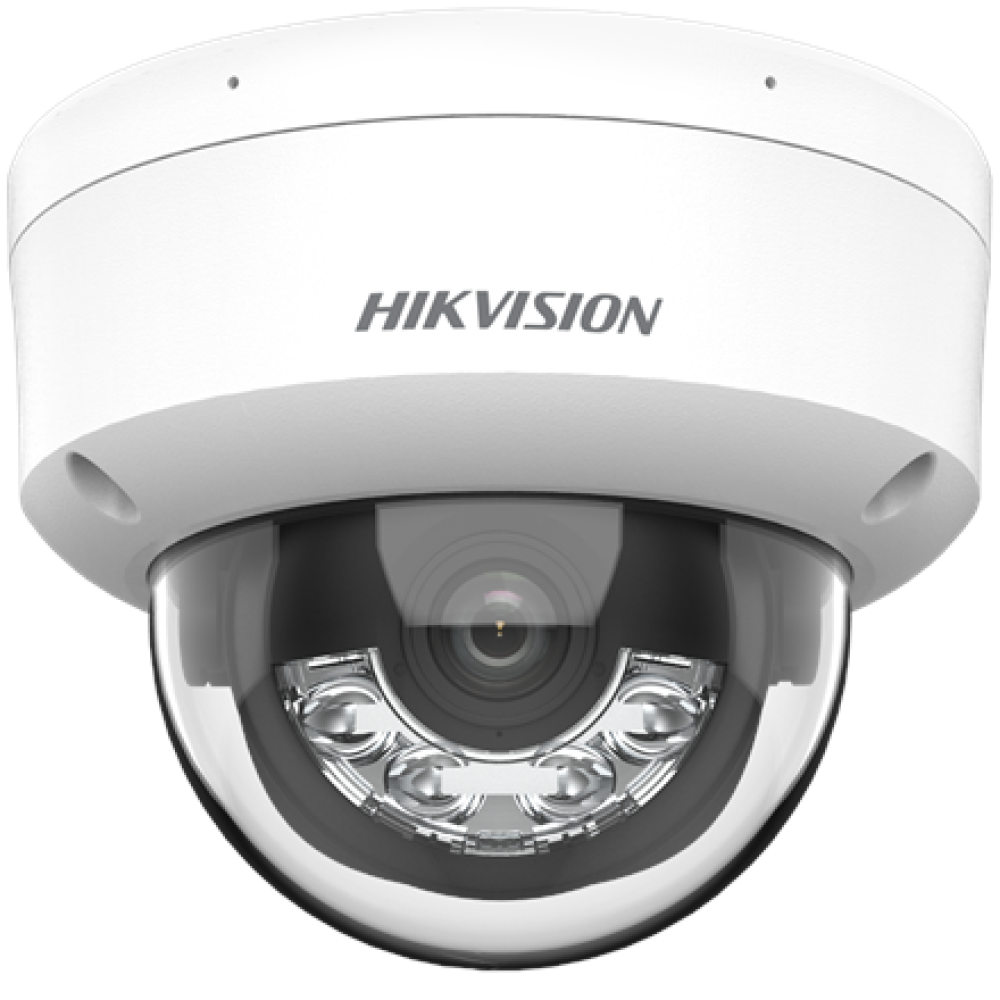 Hikvision Smart Hybrid Light Fixed Network Camera , DS-2CD1143G2-LIU , Dome , 4 MP , 2.8mm/4mm , IP67 , H.265+ , microSD/microSDHC/microSDXC card, up to 512 GB
