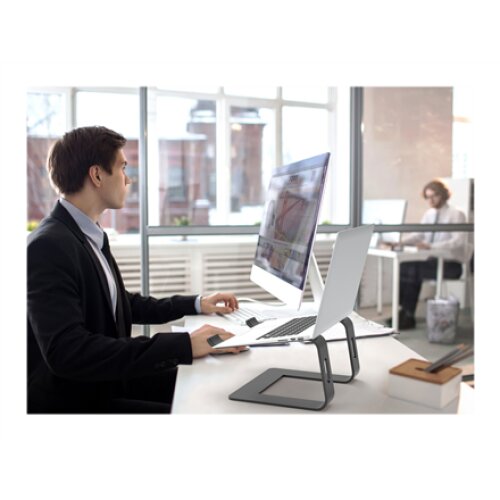 PORT DESIGNS , Ergonomic Notebook stand , 901103 , Notebook Stand , Black