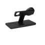 Fixed , MagPowerstation 3-in-1 wireless charging stand with MagSafe mount support , FIXMPOS-BK , Black