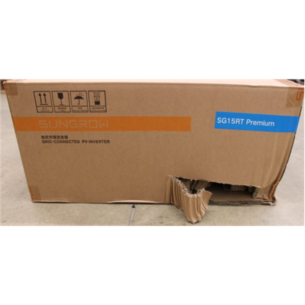 SALE OUT. , SUNGROW , Multi-MPPT String Inverter for 1000 Vdc System 15000W , SG15RT , DAMAGED PACKAGING