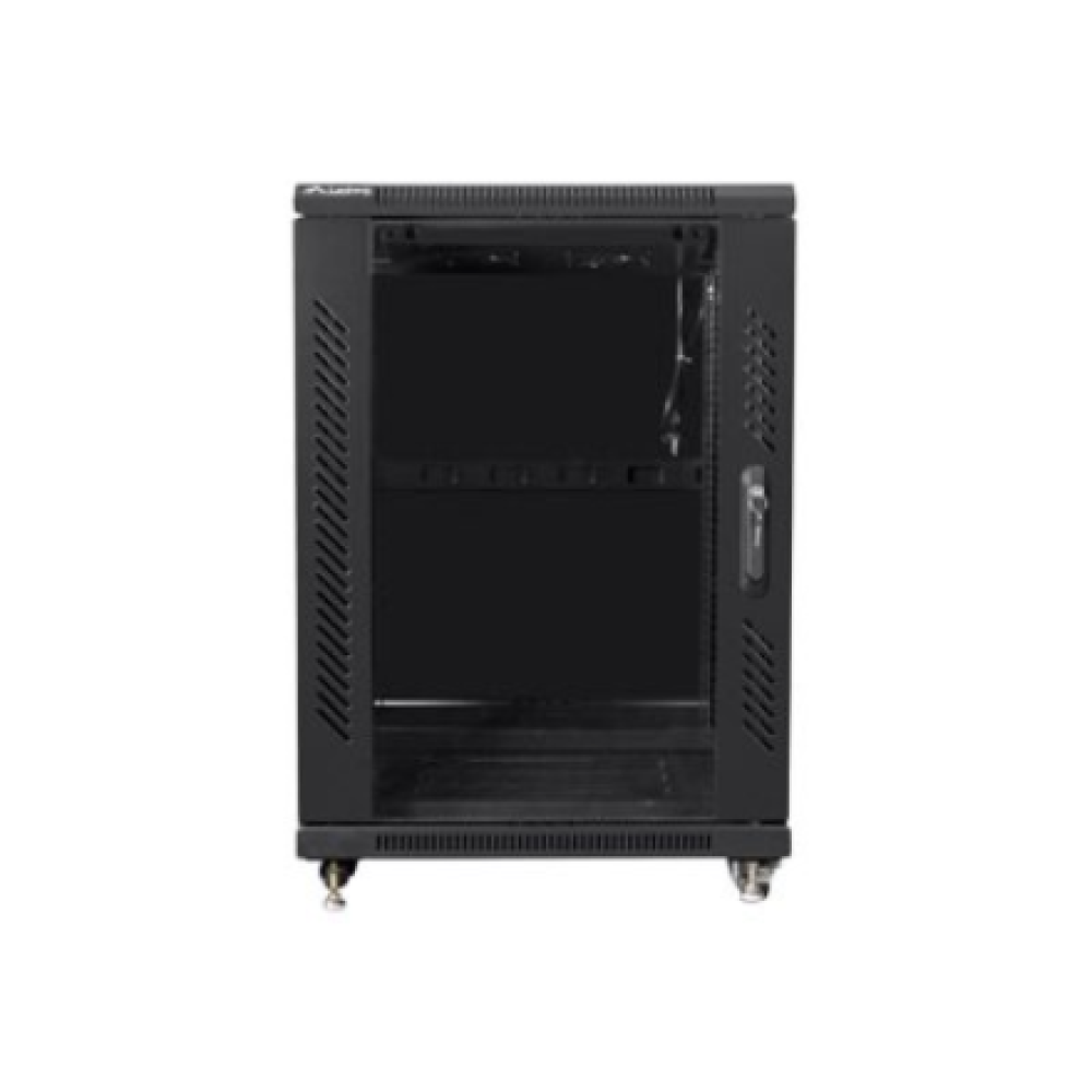 Lanberg , Rack cabinet 19 free-standing 15U/600x600 (flat pack) , FF01-6615-12B , Black