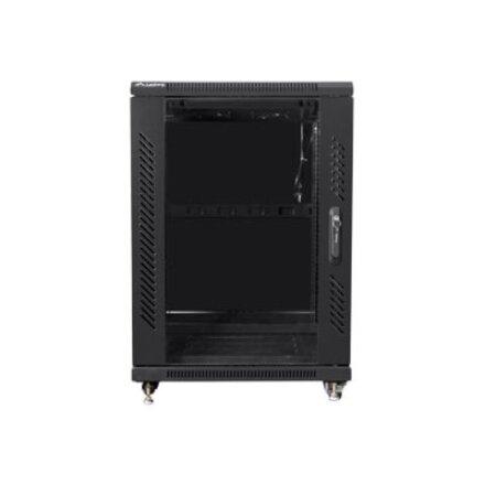 Lanberg , Rack cabinet 19 free-standing 15U/600x600 (flat pack) , FF01-6615-12B , Black