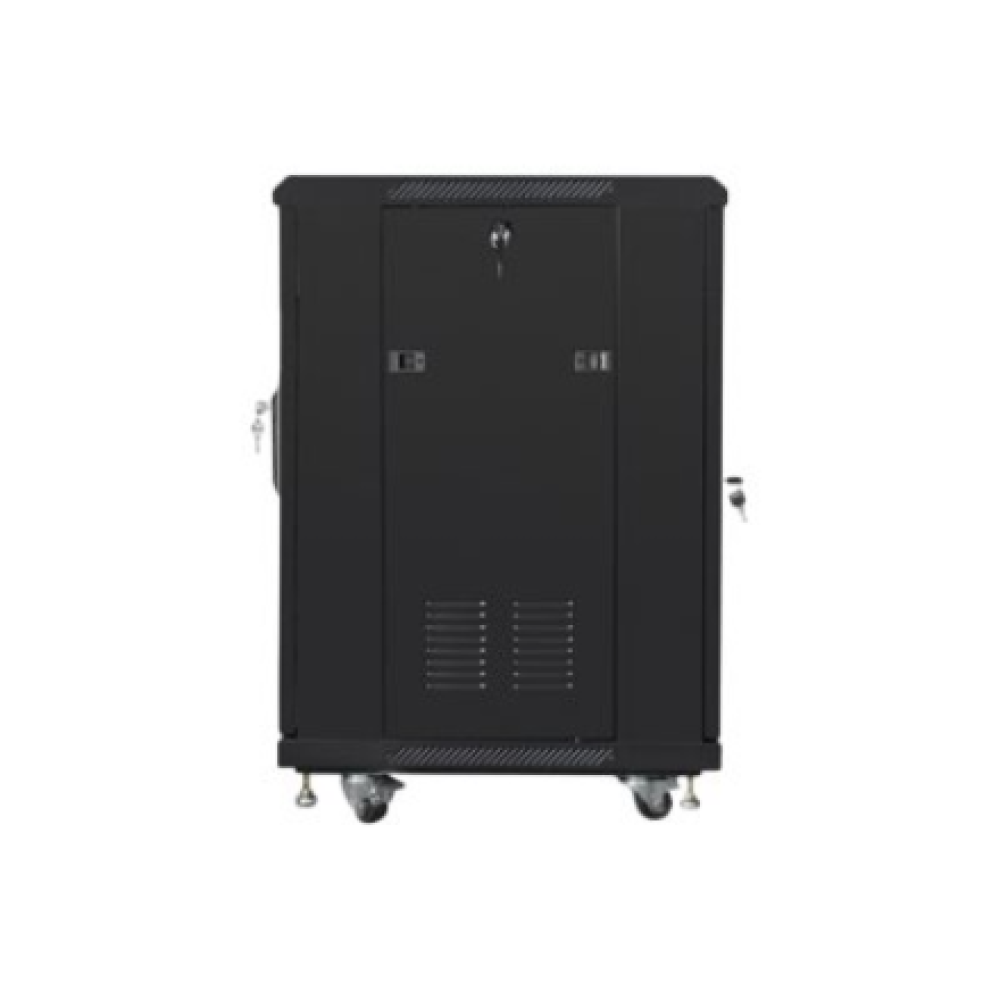 Lanberg , Rack cabinet 19 free-standing 15U/600x600 (flat pack) , FF01-6615-12B , Black