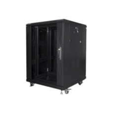 Lanberg , Rack cabinet 19 free-standing 15U/600x600 (flat pack) , FF01-6615-12B , Black