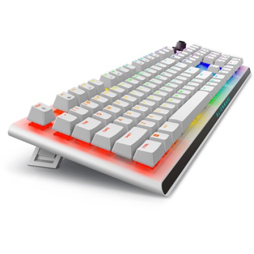 Dell , Alienware Tri-Mode AW920K , Wireless Gaming Keyboard , Wireless , Bluetooth , RGB LED light , Wireless connection , US , CHERRY MX Red , Lunar Light