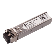 MikroTik 1G/2.5G multimode SFP module , HS-85DLC05D , Dual LC , Maximum transfer distance 550 m