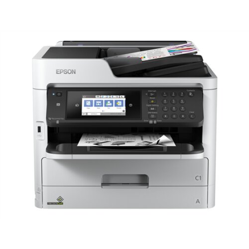 Multifunctional printer , WF-M5799DWF , PrecisionCore™ Print Head , Mono , All-in-One , A4 , Wi-Fi , Black/ grey