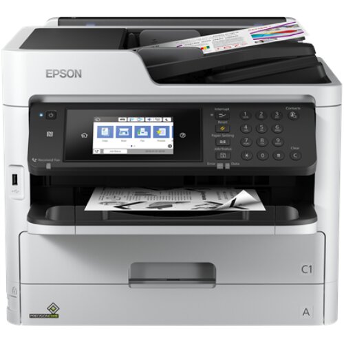 Multifunctional printer , WF-M5799DWF , PrecisionCore™ Print Head , Mono , All-in-One , A4 , Wi-Fi , Black/ grey