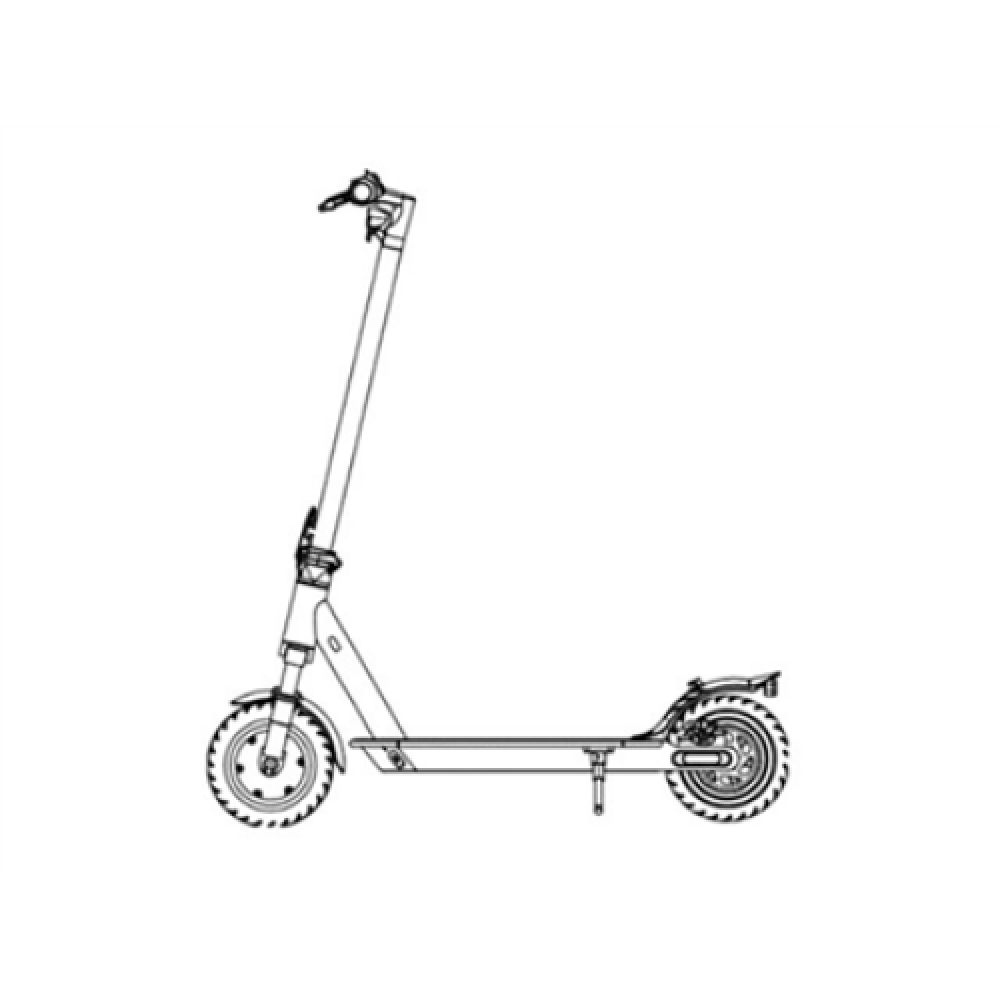E-Scooter 2XE Sentinel with Turn Signals , 350 W , 25 km/h , Black
