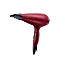 Remington Ionic Hair dryer , AC9096 , 2400 W , Number of temperature settings 3 , Ionic function , Diffuser nozzle , Red