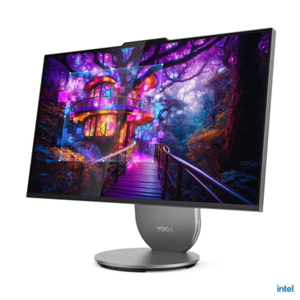 Lenovo Yoga , 27IAH10 , Desktop , AIO , 27 , Inte Core Ultra 7 , 255H , 16 GB , Soldered LPDDR5x , 1000 GB , Intel Arc 140T GPU , English , Windows 11 Home , Warranty 24 month(s)