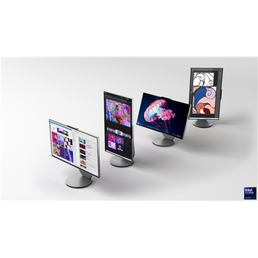 Lenovo Yoga , 27IAH10 , Desktop , AIO , 27 , Inte Core Ultra 7 , 255H , 16 GB , Soldered LPDDR5x , 1000 GB , Intel Arc 140T GPU , English , Windows 11 Home , Warranty 24 month(s)