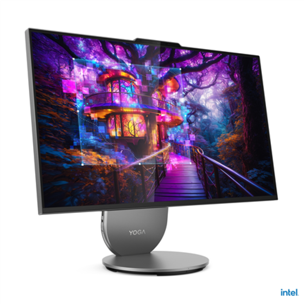 Lenovo Yoga , 27IAH10 , Desktop , AIO , 27 , Inte Core Ultra 7 , 255H , 16 GB , Soldered LPDDR5x , 1000 GB , Intel Arc 140T GPU , English , Windows 11 Home , Warranty 24 month(s)