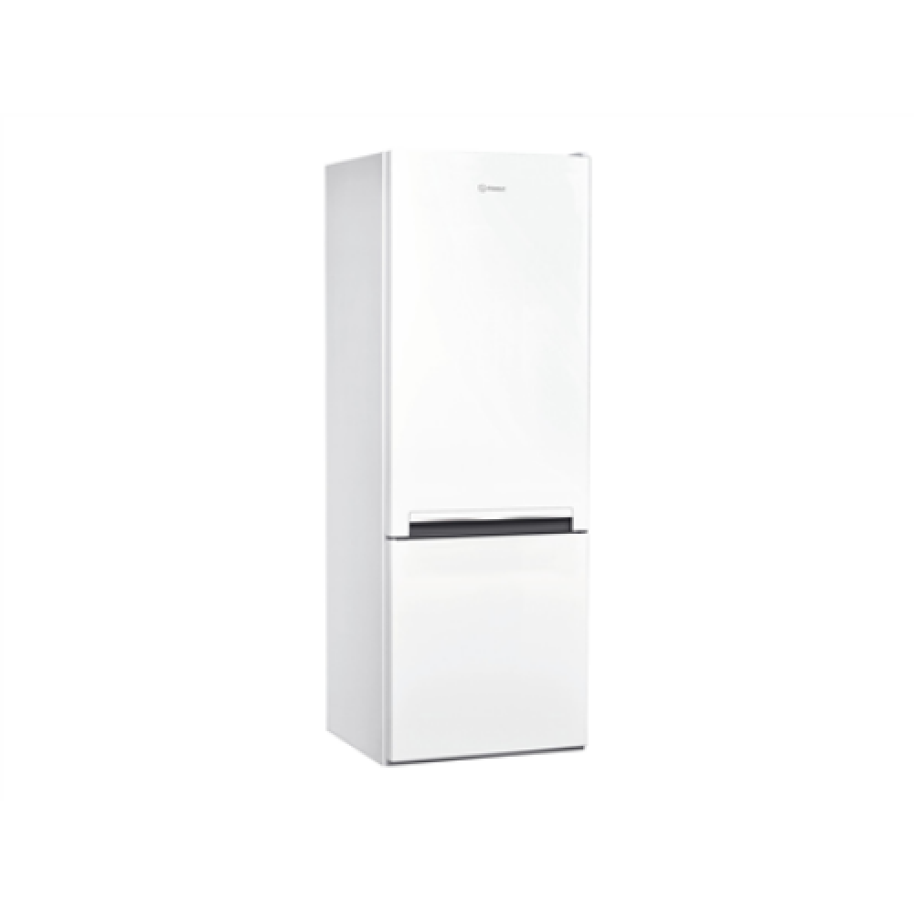 INDESIT , LI6 S1E W , Refrigerator , Energy efficiency class F , Free standing , Combi , Height 158.8 cm , Fridge net capacity 197 L , Freezer net capacity 75 L , 39 dB , White