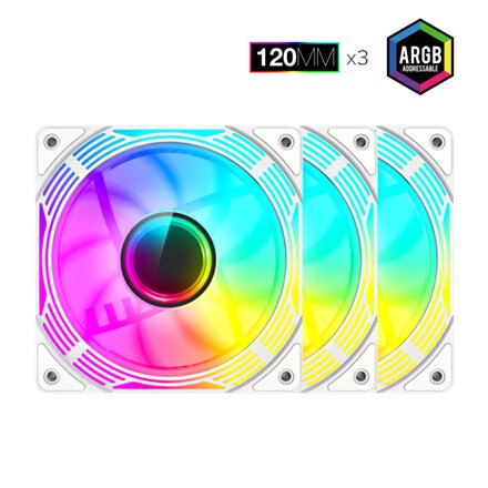 Gamemax Case Fan , KF300R WH , White