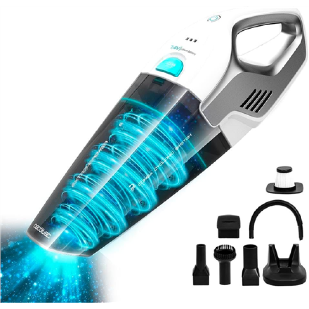 Cecotec Vacuum Cleaner , Conga Immortal ExtremeSuction 7.4 V Hand , Cordless operating , Handheld , 7.4 V , Operating time (max) 20 min , White