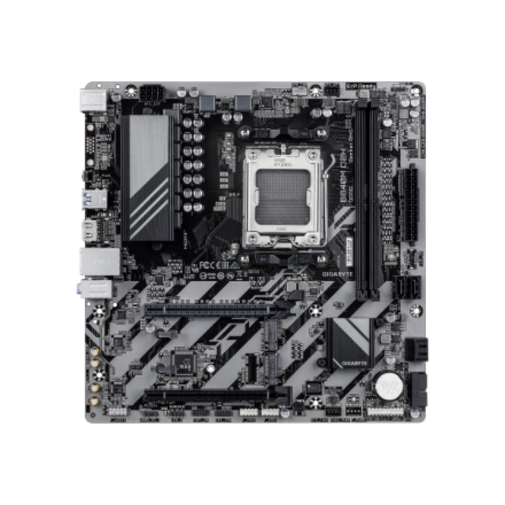 Gigabyte B840M D2H , Processor family AMD , Processor socket AM5 , DDR5 , Supported hard disk drive interfaces SATA, M.2 , Number of SATA connectors 4