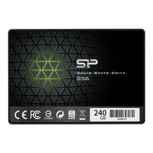 Silicon Power , S56 , 120 GB , SSD form factor 2.5 , Solid-state drive interface SATA , Read speed 460 MB/s , Write speed 360 MB/s