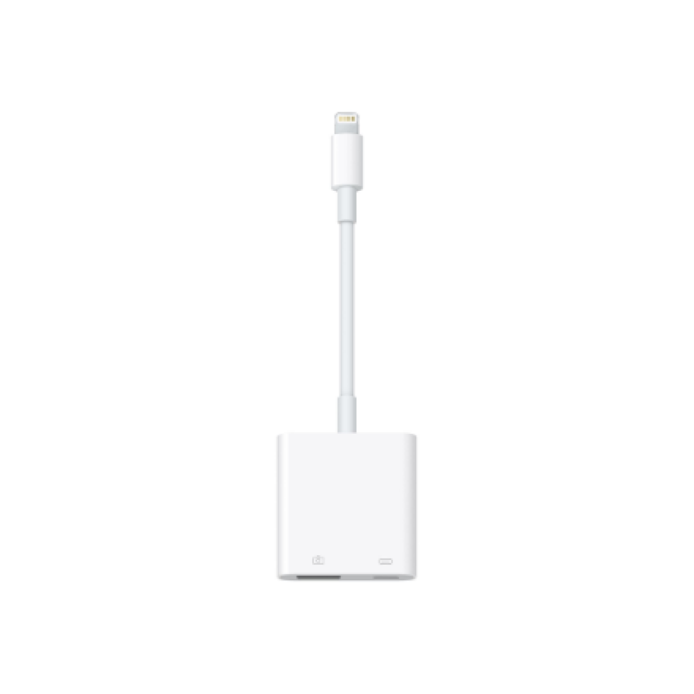 Apple Lightning to USB 3 Camera Adapter , White