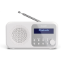 Sharp DR-P420(WH) Tokyo Portable Digital Radio, FM/DAB/DAB+, Bluetooth 5.0, USB or Battery Powered, Snowy White , Sharp , Tokyo Portable Digital Radio , DR-P420(WH) , White , USB port , Bluetooth , FM radio , Headphone out