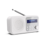 Sharp DR-P420(WH) Tokyo Portable Digital Radio, FM/DAB/DAB+, Bluetooth 5.0, USB or Battery Powered, Snowy White , Sharp , Tokyo Portable Digital Radio , DR-P420(WH) , Bluetooth , White