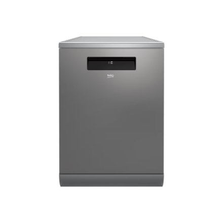 BEKO Dishwasher , DEN48530X , Freestanding , Width 60 cm , Number of place settings 15 , Number of programs 8 , Energy efficiency class D , Stainless steel