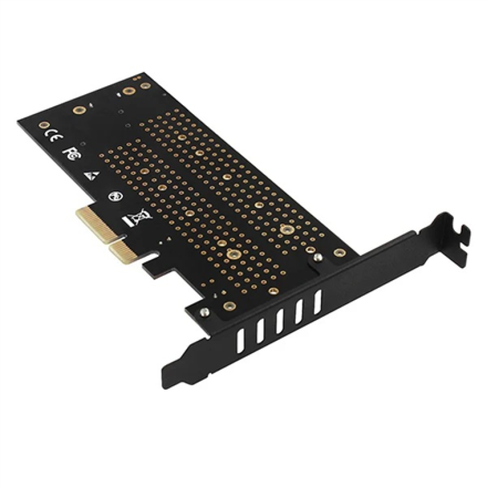AXAGON PCIe NVMe with SATA M.2 adapter , PCEM2-DC