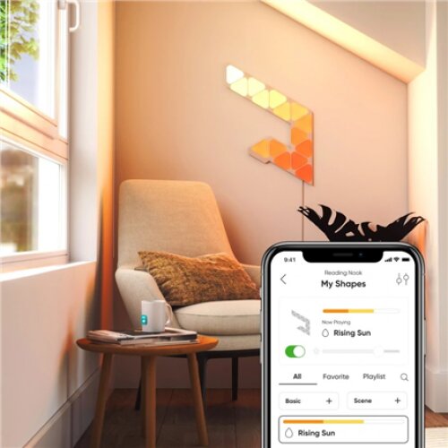 Nanoleaf,Shapes Triangles Mini Starter Kit (9 panels)