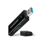 AXAGON Slim super-speed USB 3.2 Gen 1 card reader with a direct USB-A connector , CRE-S2N