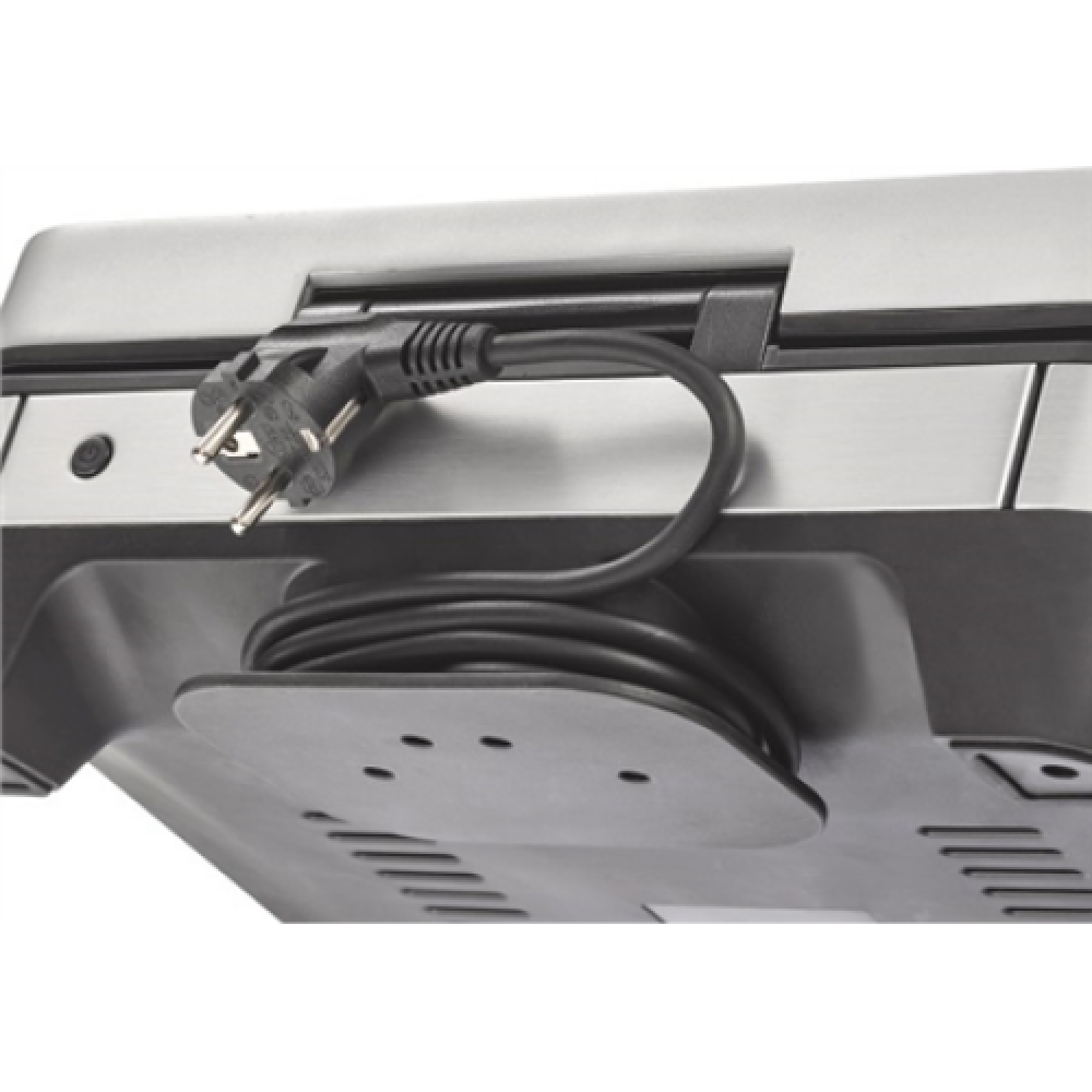 Caso Grill DG 2000 Contact, 2000 W, Stainless steel