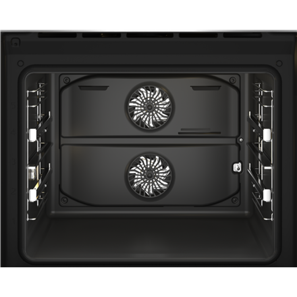 BEKO Oven , BBVM17400B , 72 L , Electric , Hydrolytic , Electronic , Steam function , Height 59.5 cm , Width 59.4 cm , Black