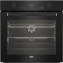 BEKO Oven , BBVM17400B , 72 L , Electric , Hydrolytic , Electronic , Steam function , Height 59.5 cm , Width 59.4 cm , Black