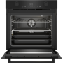 BEKO Oven , BBVM17400B , 72 L , Electric , Hydrolytic , Electronic , Steam function , Height 59.5 cm , Width 59.4 cm , Black