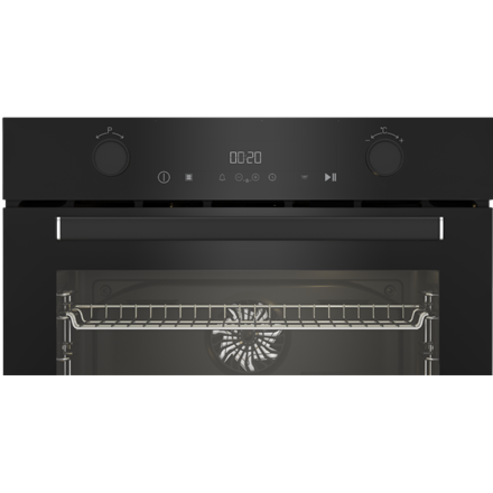 BEKO Oven , BBVM17400B , 72 L , Electric , Hydrolytic , Electronic , Steam function , Height 59.5 cm , Width 59.4 cm , Black