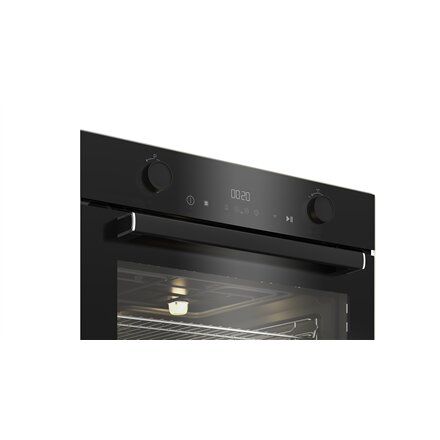 BEKO Oven , BBVM17400B , 72 L , Electric , Hydrolytic , Electronic , Steam function , Height 59.5 cm , Width 59.4 cm , Black
