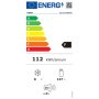 Candy Refrigerator CCTLS 542WHN Energy efficiency class F, Free standing, Larder, Height 85 cm, Fridge net capacity 127 L, 39 dB, White